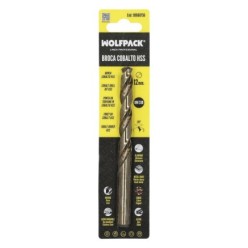 Broca Cobalto Hss Cilindrica 12,00 mm, Blister 1 Unidad,