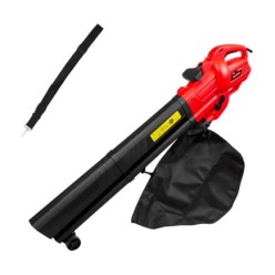 Aspirador Soplador Electrico De Hojas Jardín 3,000 Watt, Velocidad Aire: 250 Km/h, Aspirador / Soplador / Triturador Des Hojas