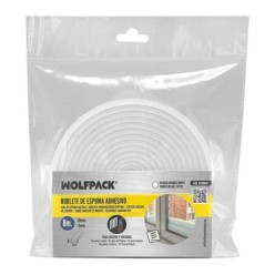 Burlete Espuma 8 m, x 6mm, x 10mm,