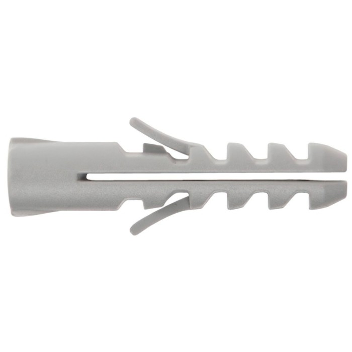 Taco Nylon Tradicional Gris  10 mm, (Caja de 50 piezas) al por Mayor | Almacén de Ferretería