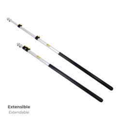 Pertiga Aluminio Para Serrucho 08260987 1+1+1 metros,