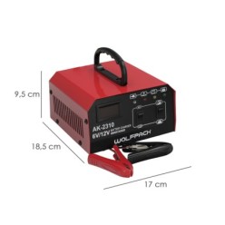 Cargabaterias 6/12V 10-150 Ah Automatico