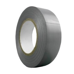 Cinta Aislante 20 m, x 19 mm, Gris Uso doméstico