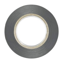 Cinta Aislante 20 m, x 19 mm, Gris Uso doméstico