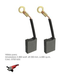 Escobilla Amoladora 2,400 Watt, Ø 230 mm, Codigo 07021655