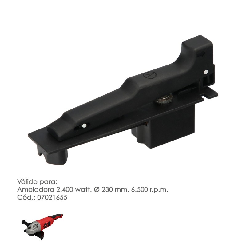 Interruptor Para Amoladora 2,400 Watt, Ø 230 mm, Codigo 07021655