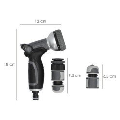 Manguera Tricotado No Torsion 15 mm, - 5/8" Rollo 20 Metros Con Kit de Riego