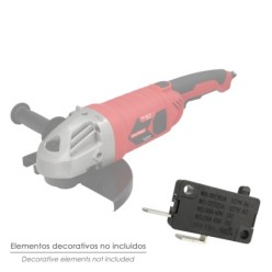 Interruptor Para Amoladora 2,400 Watt, Ø 230 mm, Codigo 07021655