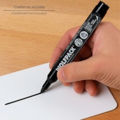 Rotulador Permanente Profesional Negro,