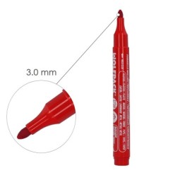 Rotulador Permanente Profesional Rojo,