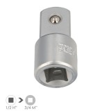 Adaptador Aumentador 1/2" Hembra A 3/4" Macho Acero Cromo Vanadio, Aristas Redondas, Reductor Carraca, al por Mayor | Almacén de