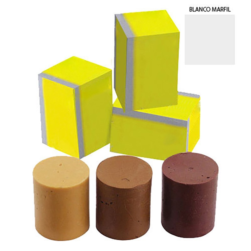 Cera Repara Madera  70 gr, Blanco Marfil