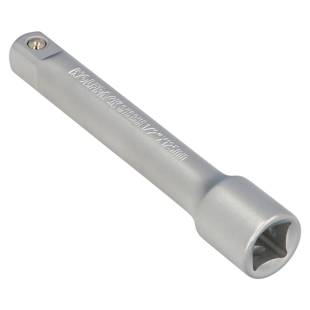 Alargadera Llave De Vaso Cuadradillo 1/2" Longitud 125 mm, Acero Cromo Vanadio al por Mayor | Almacén de Ferretería