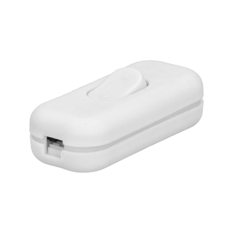 Interruptor 2A De Paso Blanco,