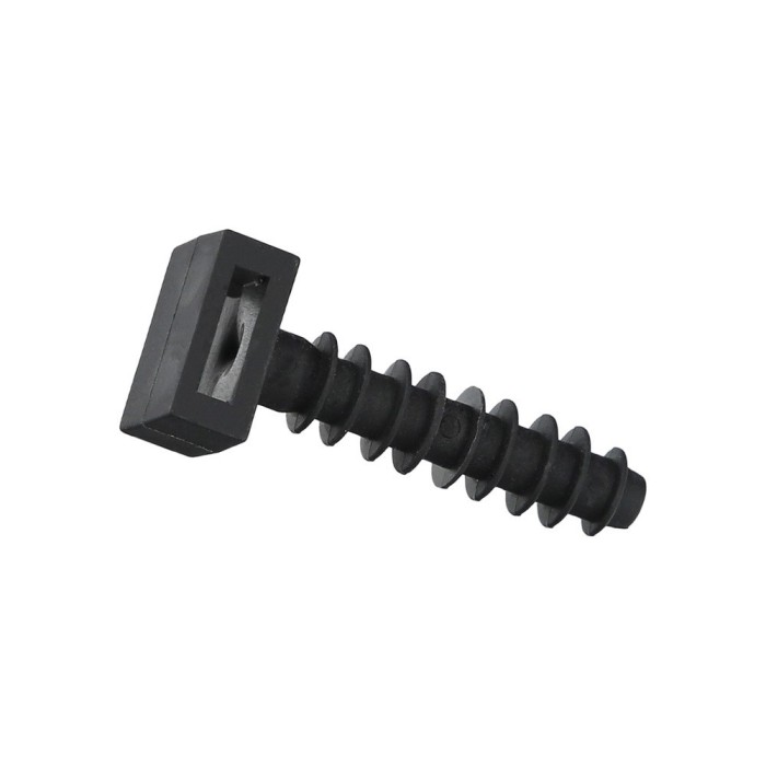 Taco Fijación Brida Nylon Negro 8 mm, (Bolsa 100 Unidades) al por Mayor | Almacén de Ferretería