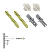 Kit Sanitario Fijacion Lavabo  10x110 mm, (2 Piezas) al por Mayor | Almacén de Ferretería