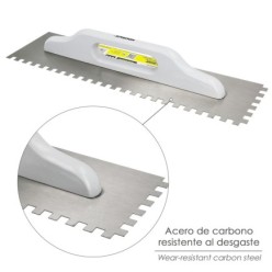 Peine Acero Grande 480x130 mm, Dientes 10 mm,
