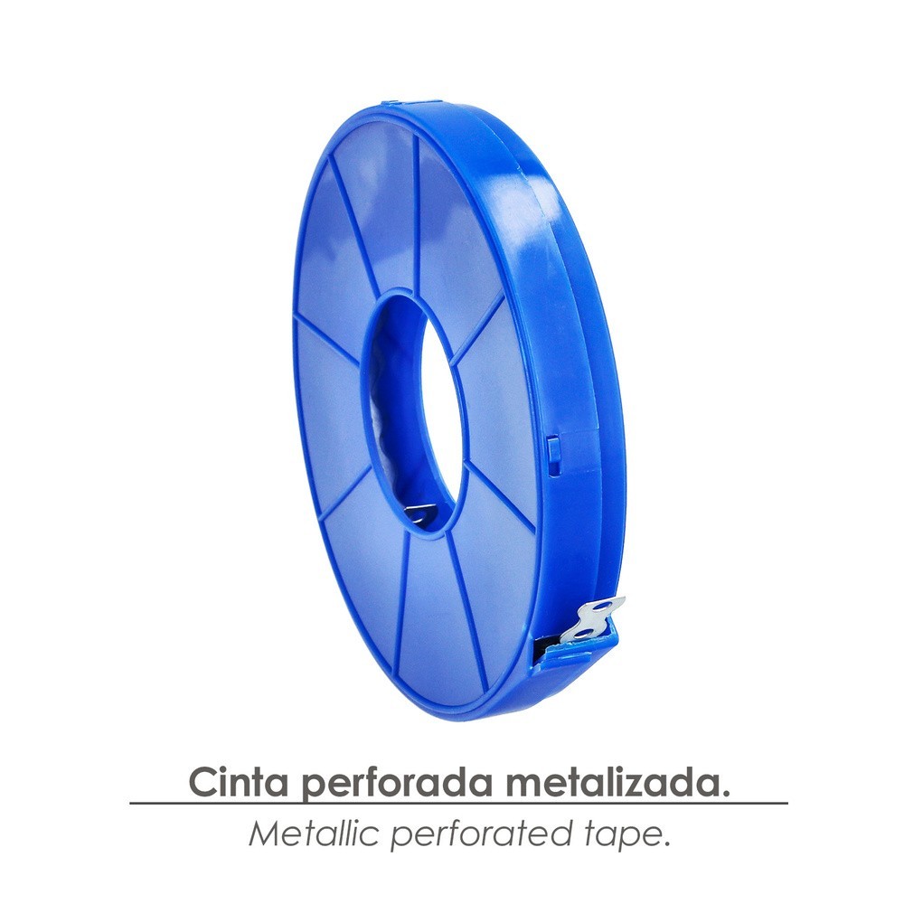 Cinta Perforada 12 mm (Rollo10 metros) al por Mayor | Almacén de Ferretería