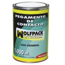 Pegamento Contacto Wolfpack  1000 ml,