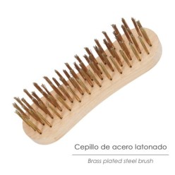 Cepillo Manual Acero Latonado Fundicion