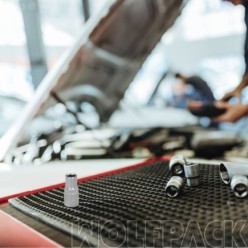 Llave Vaso 1/4" Hexagonal 6 mm, Perfil de 6 caras, Acero Cromo Vanadio, Aristas Redondas