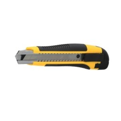 Cutter Con Hoja De 18 mm, Con 2 Hojas (Expositor 24 Piezas)
