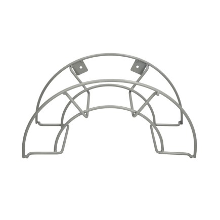 Soporte Manguera Pared Metalica 1/2 Luna Color Gris