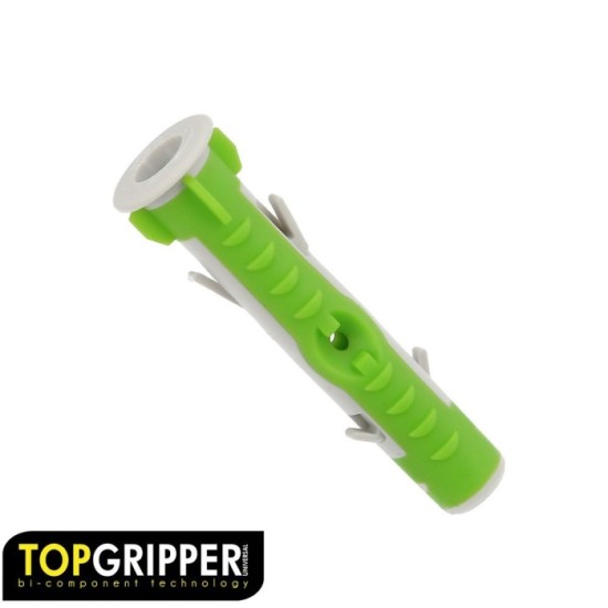 Taco Topgripper Bimaterial Ø 5 mm, (Caja 200 unidades) Taco Anclaje Universal, Taco Hormigon, Taco Pladur, Taco Ladrillo al por 