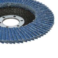 Disco Lamina Lija Circon Inox - Plus 115x22 mm, Grano 80