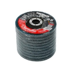 Disco Lamina Lija Circon Inox - Plus 115x22 mm, Grano 80