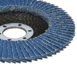 Disco Laminas Lija Circonio Inox - Plus 115x22 mm, Grano 120