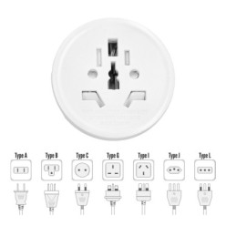 Adaptador Viaje Kit Universal