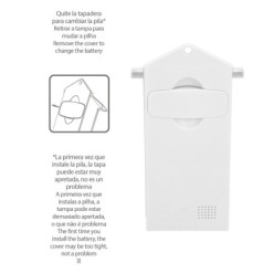 Termometro Digital Interiores / Exteriores Con Indicador De Temperatura Maxima y Minima
