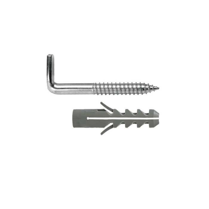 Kit Sanitario Alcayata Con Taco Expansión Ø 10 x 50 mm, Fijación Calentadores / Termos De Agua al por Mayor | Almacén de Ferrete