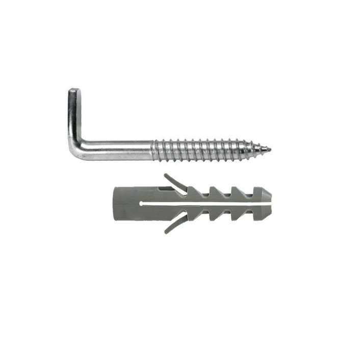 Kit Sanitario Alcayata Con Taco Expansión Ø 12 x 60 mm, Fijación Calentadores / Termos De Agua al por Mayor | Almacén de Ferrete