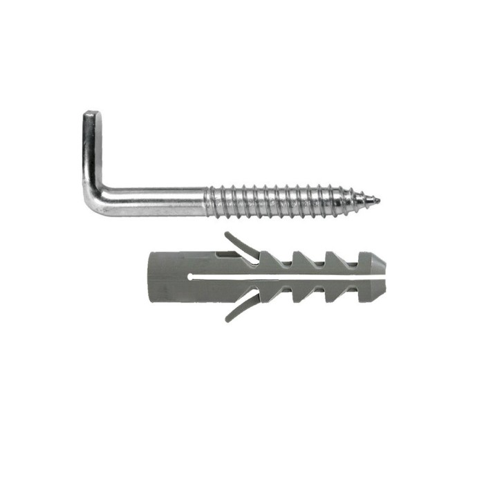 Kit Sanitario Alcayata Con Taco Expansión Ø 14 x 70 mm, Fijación Calentadores / Termos De Agua al por Mayor | Almacén de Ferrete