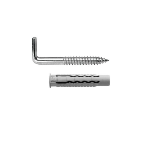 Kit Sanitario Alcayata Con Taco Ø 10 x 50 mm, Fijación Calentadores / Termos De Agua al por Mayor | Almacén de Ferretería