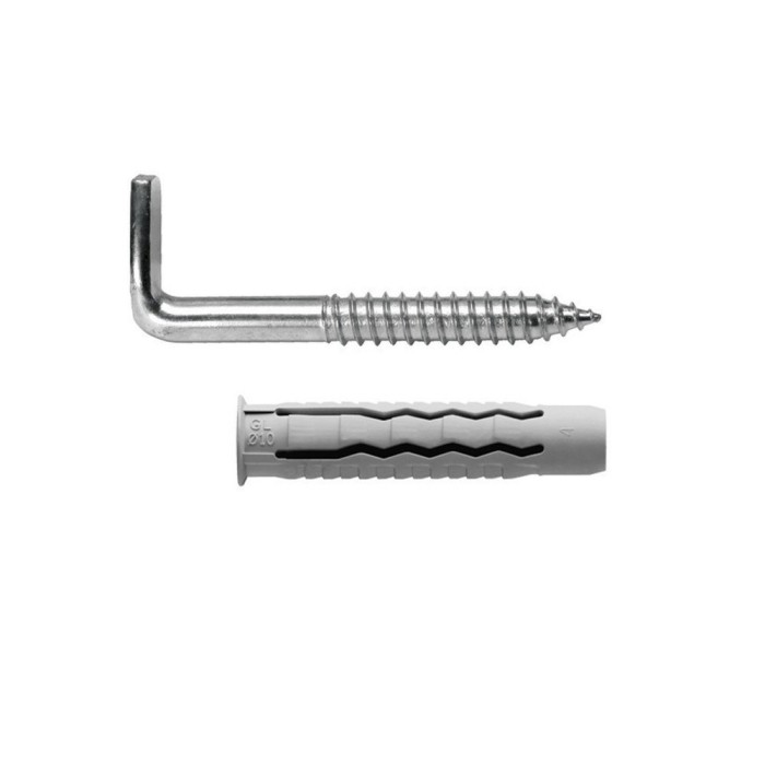 Kit Sanitario Alcayata Con Taco Ø 14 x 70 mm, Fijación Calentadores / Termos De Agua al por Mayor | Almacén de Ferretería