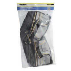 Bolsa Encofrador Doble Con Cinturón Ajustable, Colgador de Martillo, Bolsa Herramientas, Portaherramientas