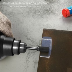 Fresa Rotativa Para Metal Cilindrica Ø 12 mm, Para Taladro / Fresadora