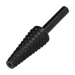 Fresa Rotativa Para Metal Conica Ø 6 a 15 mm, Para Taladro / Fresadora