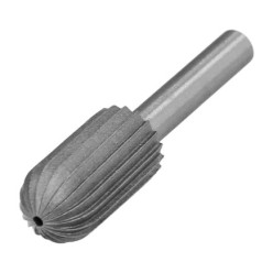 Fresa Rotativa Para Metal Cilíndrica Curva Ø 12 mm, Para Taladro / Fresadora