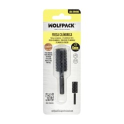 Fresa Rotativa Para Madera Cilindrica Ø 15 mm, Para Taladro / Fresadora