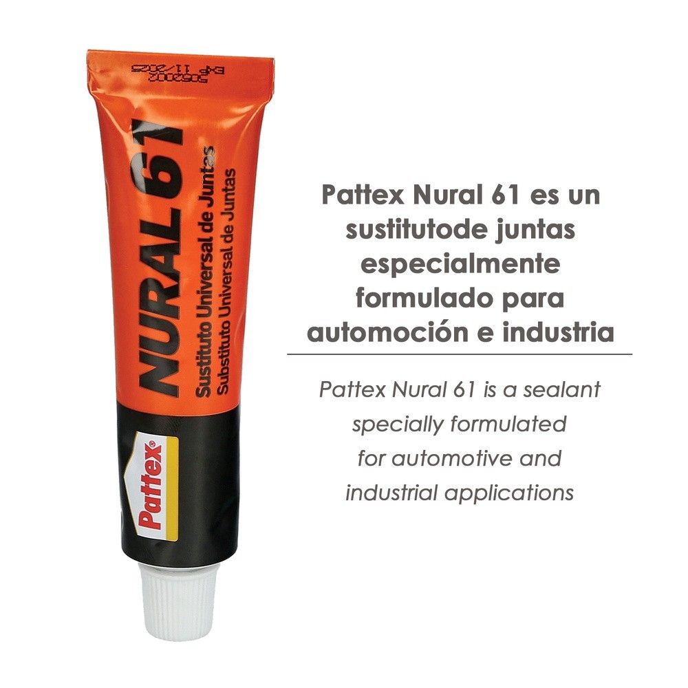 Nural 61  Gris Juntas (Estuche  40 ml,) al por Mayor | Almacén de Ferretería