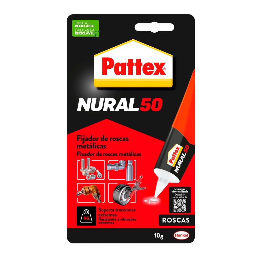 Nural 50 Anaeróbico (1 Tubo  10 gramos) al por Mayor | Almacén de Ferretería