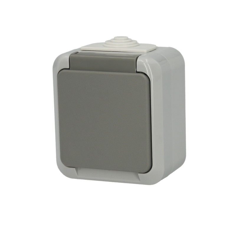 Base Con Tapa Gris