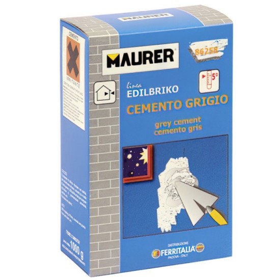 Edil Cemento Gris Maurer (Caja 5 kg,) al por Mayor | Almacén de Ferretería