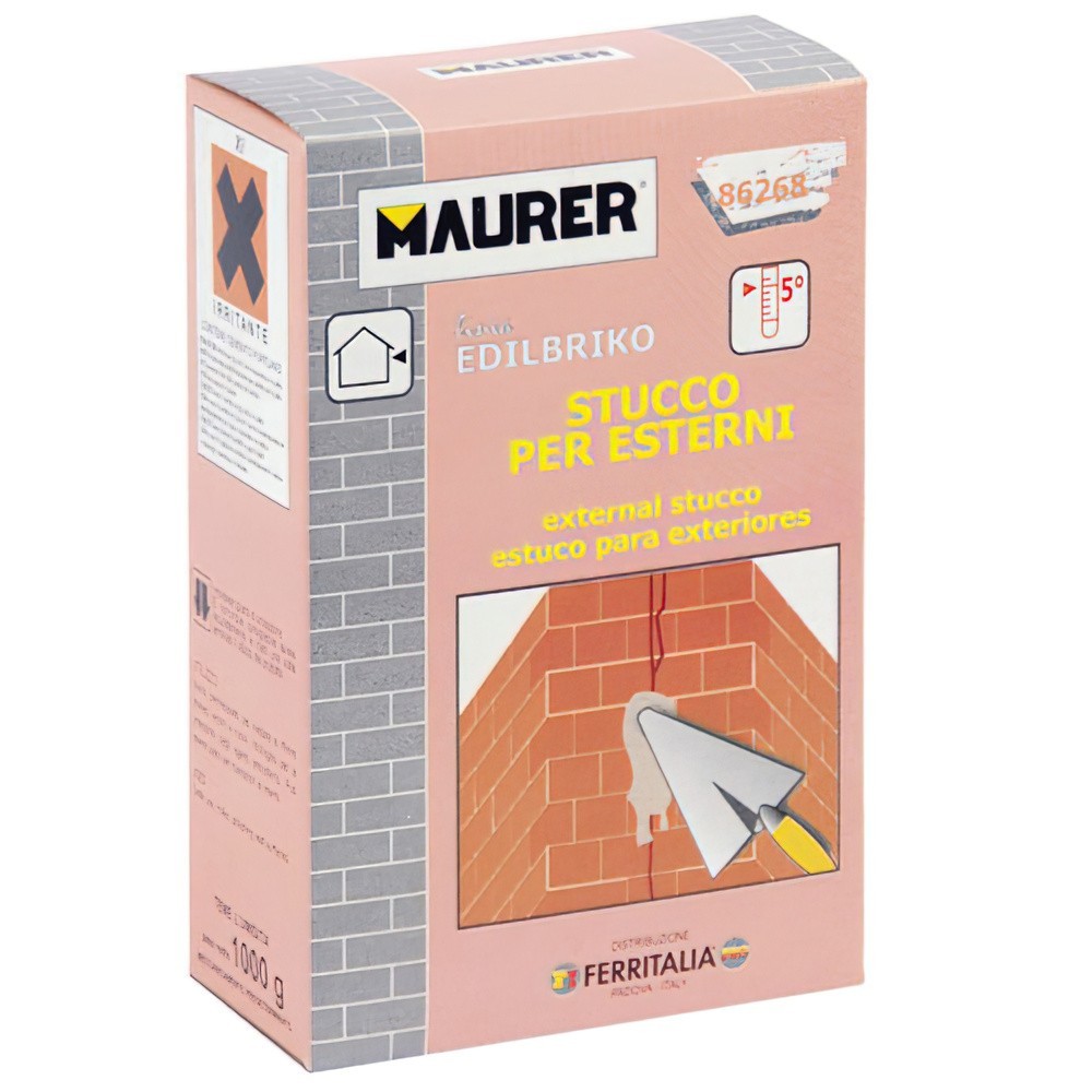 Edil Estuco Exterior,Maurer (Caja 1 kg,) al por Mayor | Almacén de Ferretería