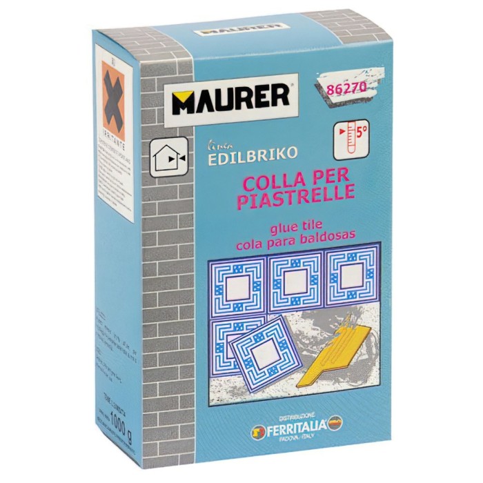 Edil Cemento Cola Maurer (Caja 5 kg,) al por Mayor | Almacén de Ferretería