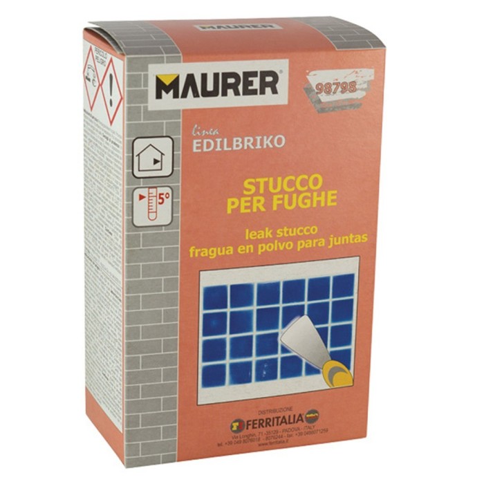 Edil Fragua Polvo Juntas Maurer (Caja 1 kilo) al por Mayor | Almacén de Ferretería